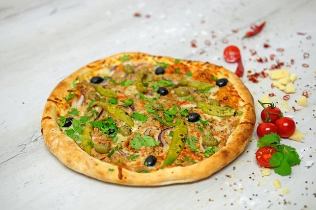 Pizza Perfettissima Verdure Piccante rez