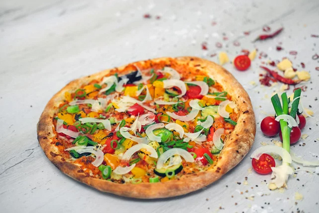 Pizza Verdure piccante