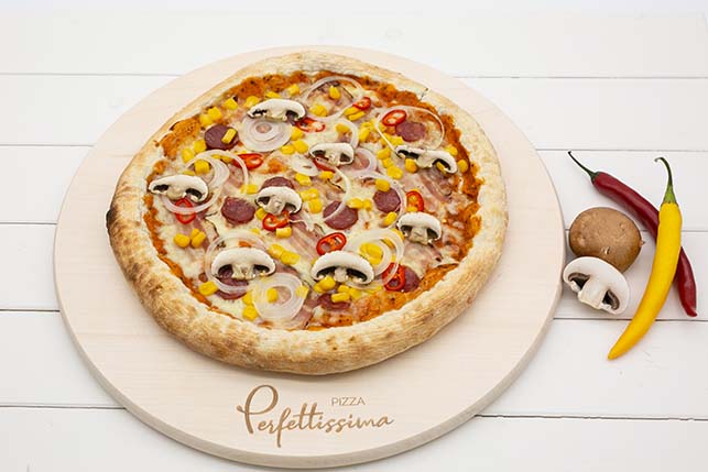 Pizza Perfettissima Verdure Piccante rez